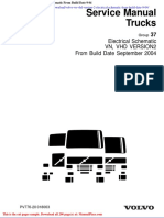 Volvo VN VHD Version 2 Electrical Schematic From Build Date 9 04