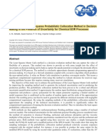 The Use of The Least Squares Probabilistic Collocation Method in Decision