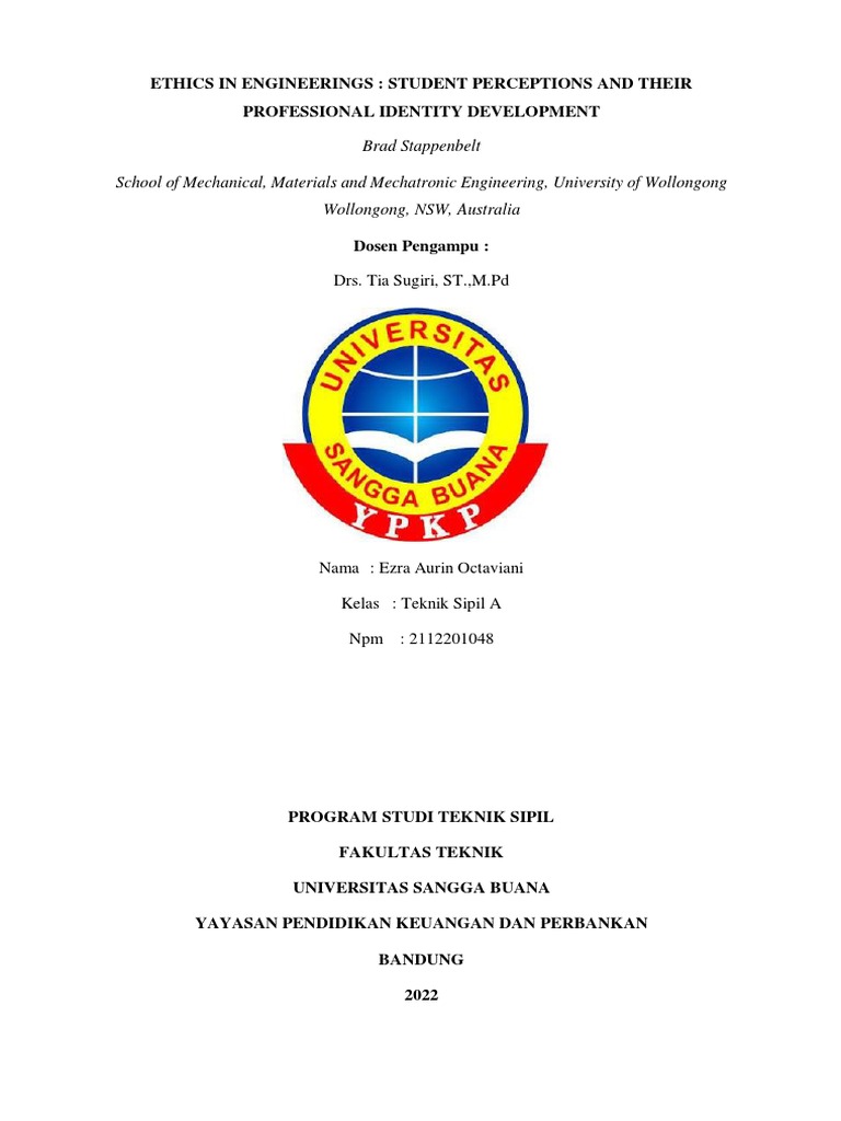 Ethics in engineering ezra aurin octaviani 2112201048 pdf