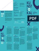 Kunst Lokal 2022 Flyer