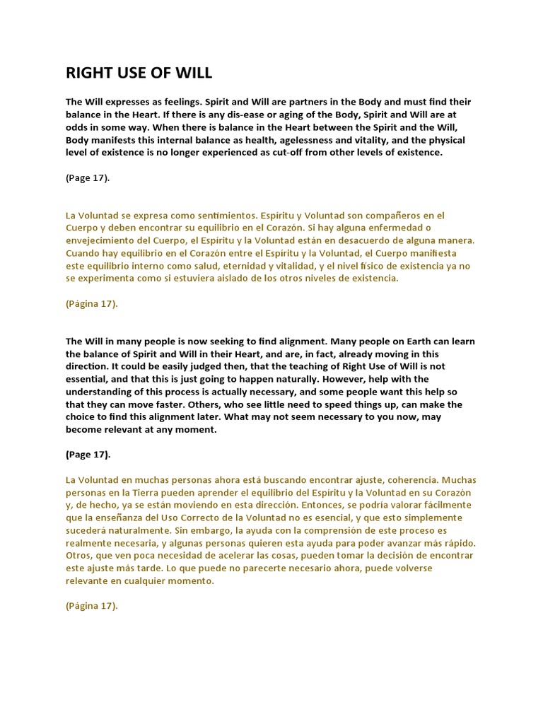 Right use of will notes pdf