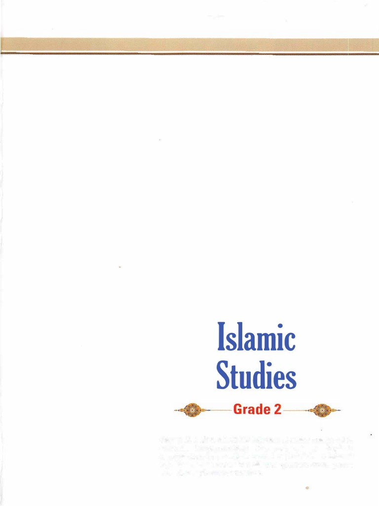 Islamic Studies Grade 02 Pdf Monotheism Religious Belief And Doctrine