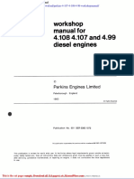 Perkins 4 107 4 108 4 99 Workshopmanual