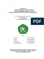 Faham-Faham Dan Aliran-Aliran Pemikiran Pendidikan Islam Yang Berkembang Sampai Sekarang Kelompok 9