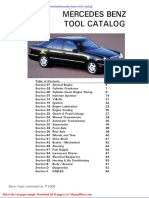 Mercedes Benz Tools Catalog