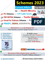 Scheme 2023 and 2022 (Central Govt)