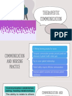 FNP Therapeutic Communication