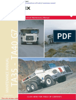 Terex Ta35 Ta40 g7 Maintenance Manual