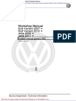 Volkswagen 6 Speed Manual Gearbox 02q Workshop Manual