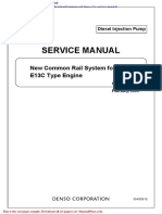 Common Rail Hino E13c Service Manual