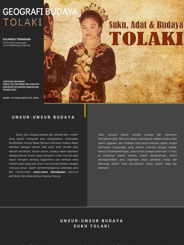 Suku Tolaki | PDF