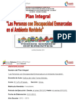 Plan de Discapacidad