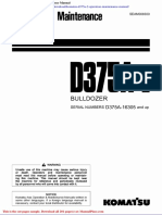 Komatsu D375a 2 Operation Maintenance Manual