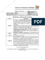 Informe de Evolución Audiológica Oriana