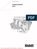 Daf XF Engine