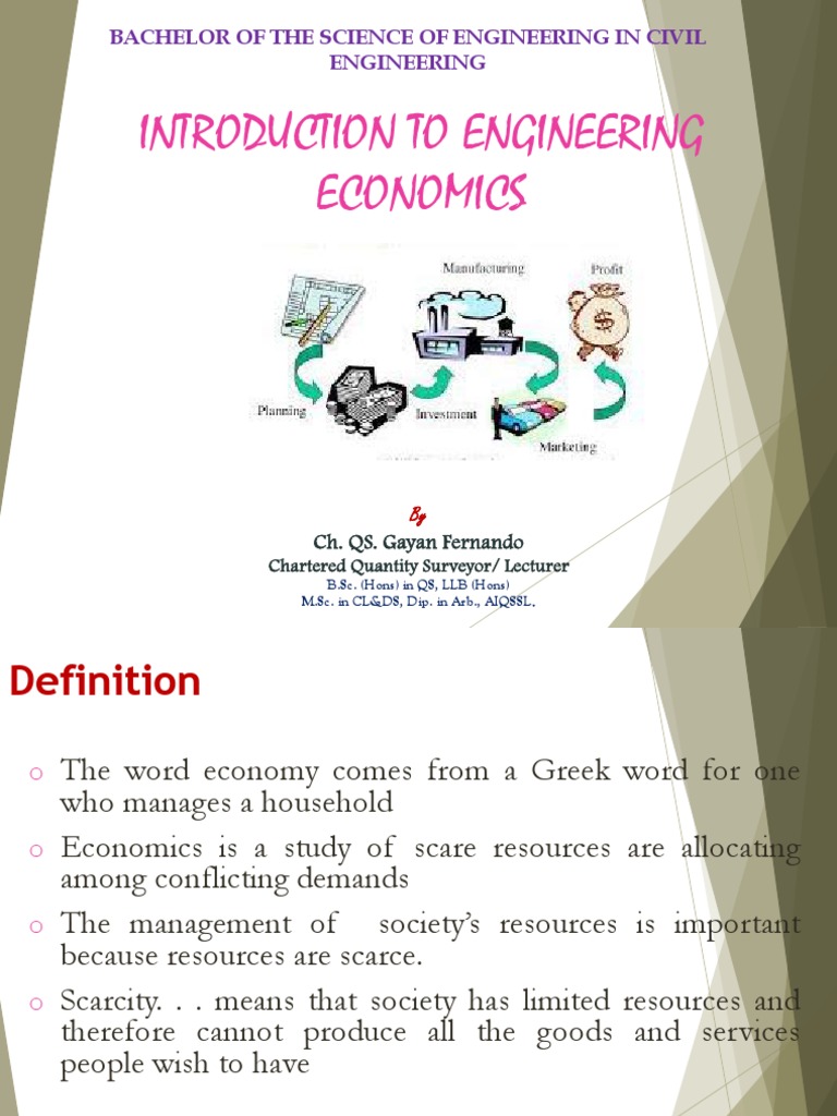 Lecture 7: Introduction To Engineering Economics – ZZZAC