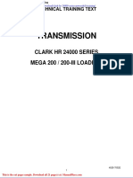 Clark HR 24000 Series Powershift Training