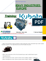 Kubota v3 Tier2 3 Engine Training