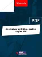PDF de Poche Vocabulaire Anglais Controle Gestion