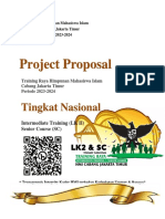 Proposal Training Raya HMI Cabang Jakarta Timur