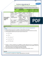 SESION 05-U2MAT (4°-5° Ecua - Cuadrática)