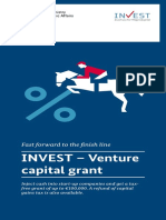 Flyer INVEST Venture Capital Grant