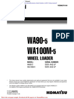 Komatsu Wheel Loaders Wa90 5 Shop Manual