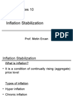 10 - Inflation Stabilization