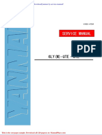 Yanmar Ly Service Manual