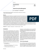 The Mutual Crosstalk Between Iron and Erythropoiesis