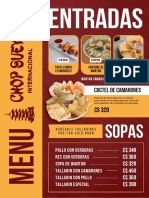 Menu Chop Suey Internacional