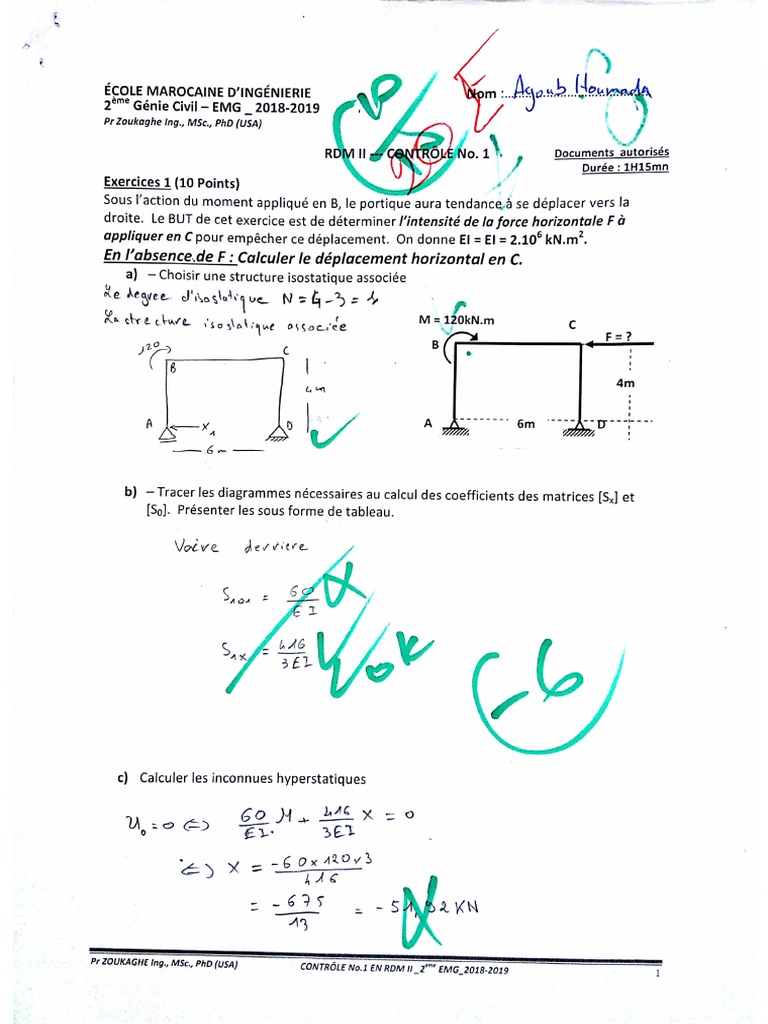 Exam RDM III 2018-2019 | PDF