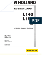 New Holland Skid Steer Loader l140 l150 en Service Manual