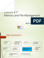 Lecture 7 Memory and File Management by FQ
