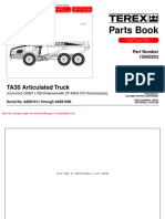 Terex Ta 30 Parts Book