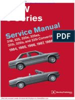 BMW E30 Bentley Service Manual Part 1
