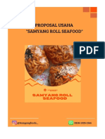 Proposal Usaha Samyang Roll Seafood 