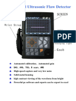 Catalog of YFD300 Ultrasonic Flaw Detector