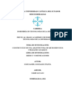 Estructura Del Plan de Trabajo Del Proyecto de Integración Curricular - Aquitectura de Microservicios Quarkus