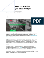 Clima Severo e o Uso Da Alimentação Ininterrupta