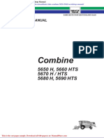 Deutz Fahr Combine 5650 5690 Workshop Manual