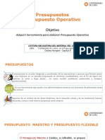 Tema 5 - Presupuesto Maestro - Operativo