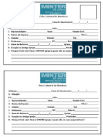 Ficha de Membros Da MINTER Igreja