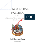 Pasodoble Junta Central Fallera