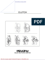 Isuzu Training Clutch