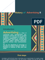 History of Advertising II - Part1