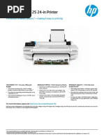 HP DesignJet T125 24 in Printer