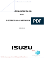 Isuzu TF Series Service Manual Section 8