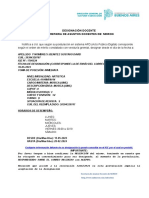 Designación de - BENITEZ GUSTAVO DAVID - IGE #1706524 - ESCUELA - 0100MS0014
