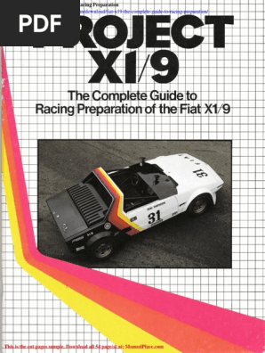 洋書☆フィアット X1/9 整備ガイド 1974-1982 本 自動車